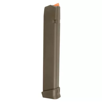 Glock OEM 17/34 Magazine, 9MM, 33 Rds, OD Green