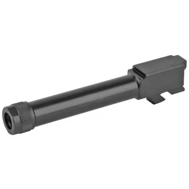 Glock Threaded Barrel, 9MM, Fits Gen 5 Glock 19, 19X, 45, Black Finish