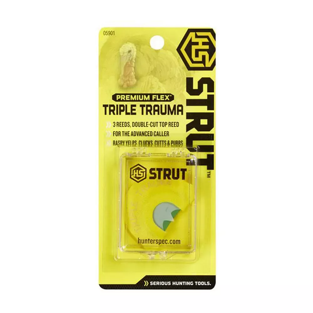 H.S. Strut Triple Trauma Premium Flex Turkey Call