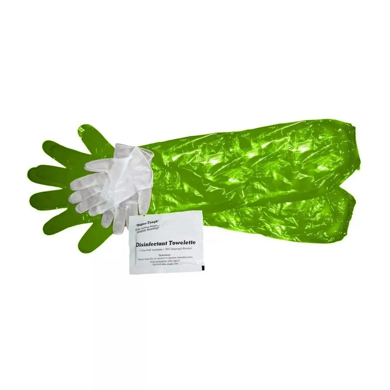 HME Game Cleaning Gloves 4PK
