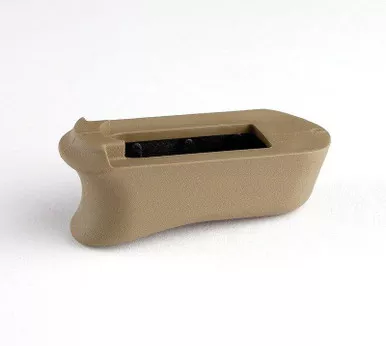 Hogue Kimber Micro 9 Rubber Magazine Extended Base Pad, Flat Dark Earth