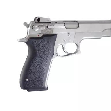 Hogue S&W 1006/4506 Rubber Grips, Rubber, Black