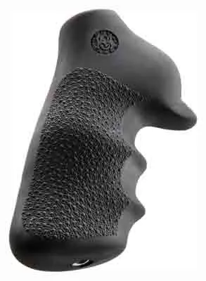 Hogue Tamer Grip, Finger Grooves, Black Rubber