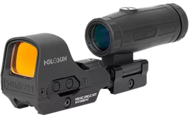Holosun HE510C-GR/HM3X Combo, Green Dot, 1X Power, Anodized