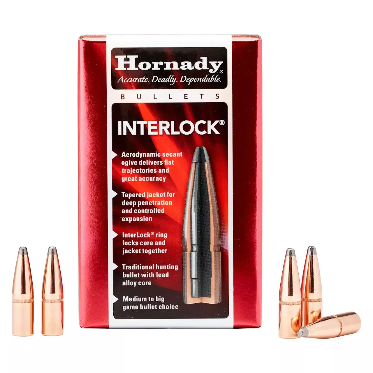 Hornady .270 Cal .277 130gr InterLock SP