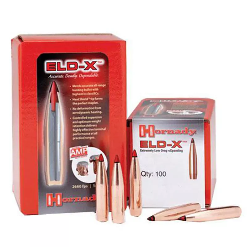 Hornady ELD-X 7mm .284 Dia 150 Gr 100/Box
