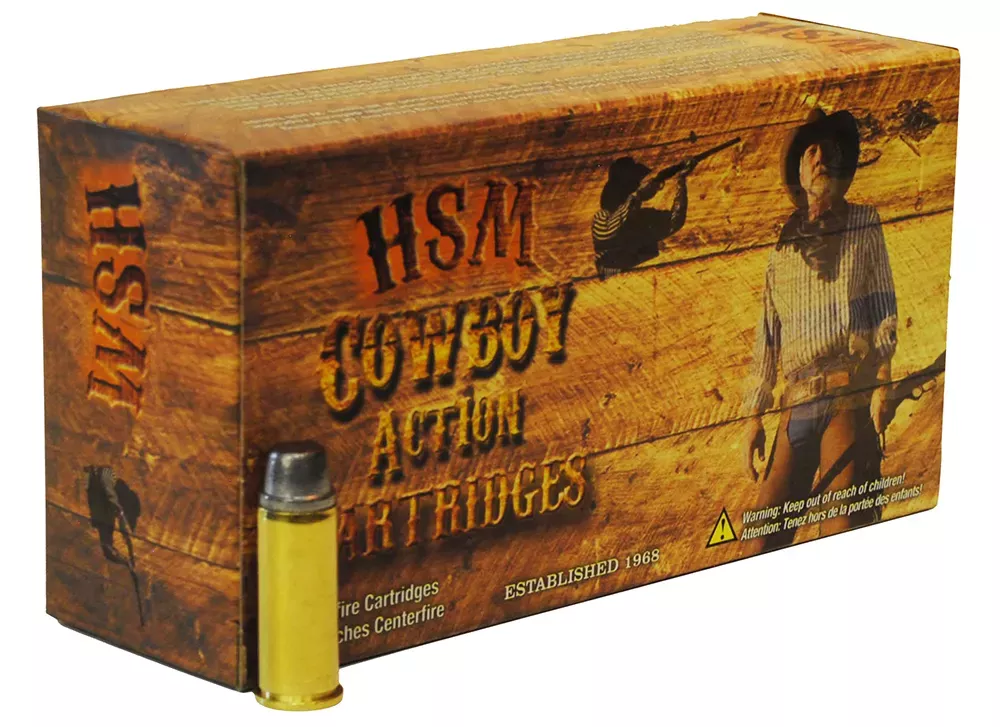HSM Cowboy Action 45-70 Gov 405 Gr. Round Nose Flat Point 20/Box