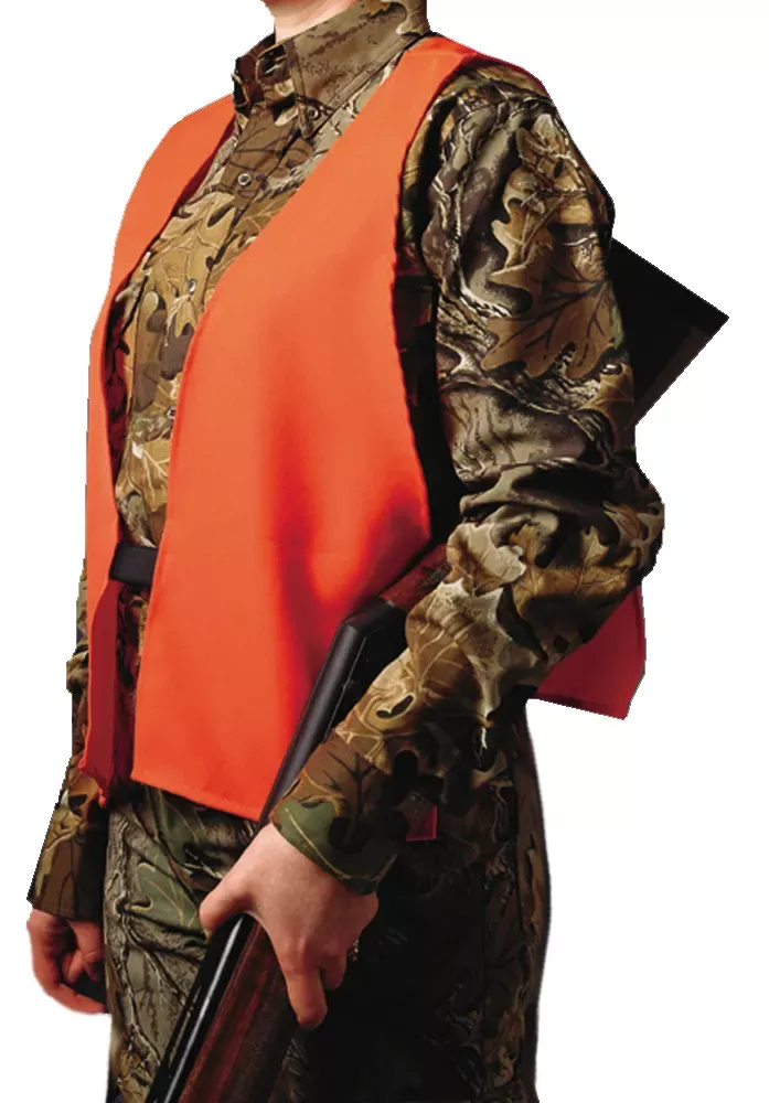 Hunter's Specialties Blaze Orange Safety Vest One Size