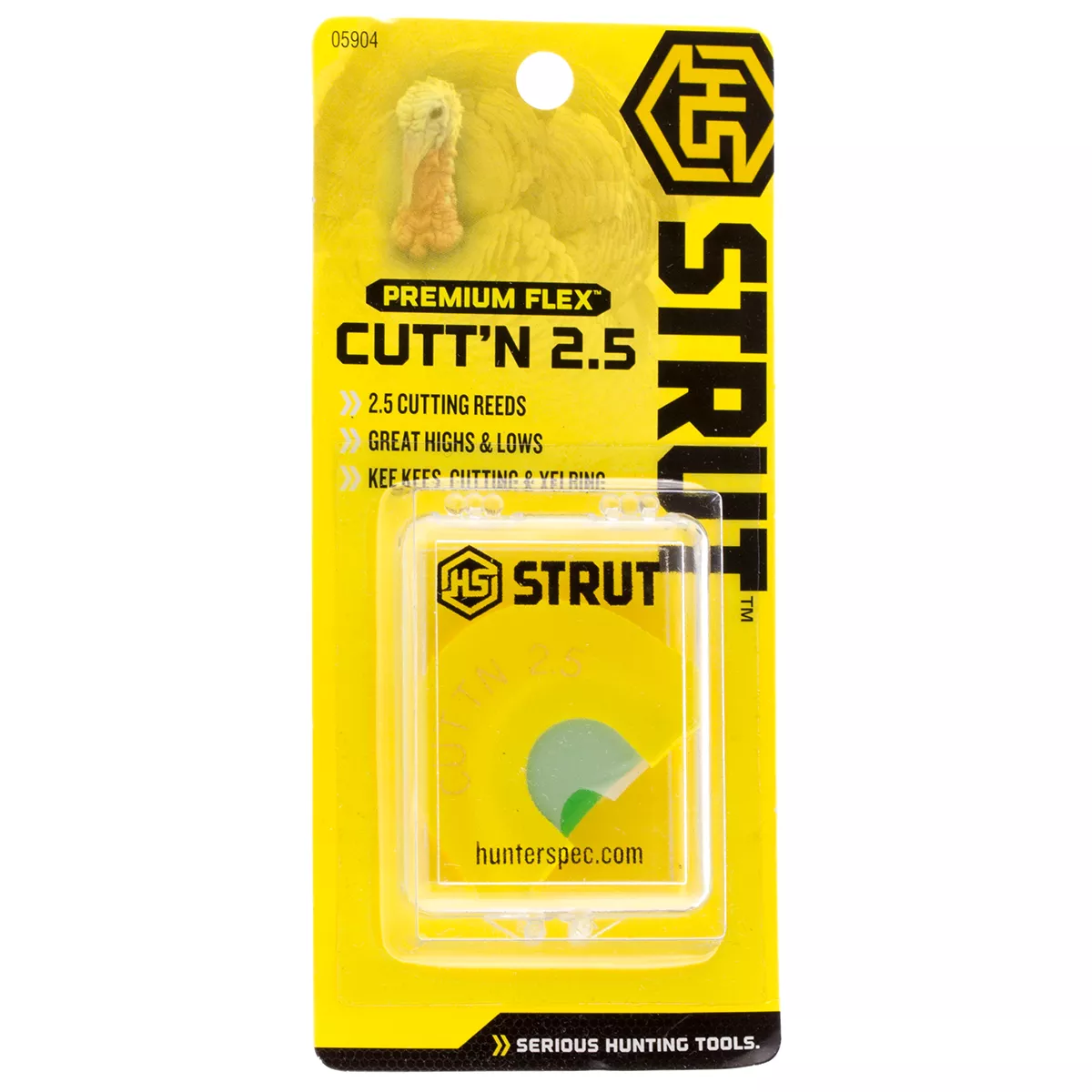 Hunters Specialties Cutt'N Premium Flex Diaphragm Turkey Call