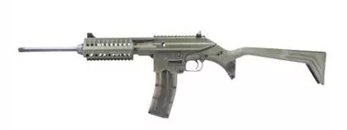 Kel-Tec SU22C, .22 LR, 16.00" Barrel, 26 Rds, Blue/Green Syn