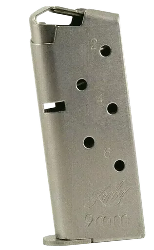 Kimber Micro 9, 9MM, 6 Rds, Stainless Steel