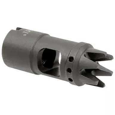 Midwest AK12 Muzzle Brake, 1/2X28 Thread Pitch, Black
