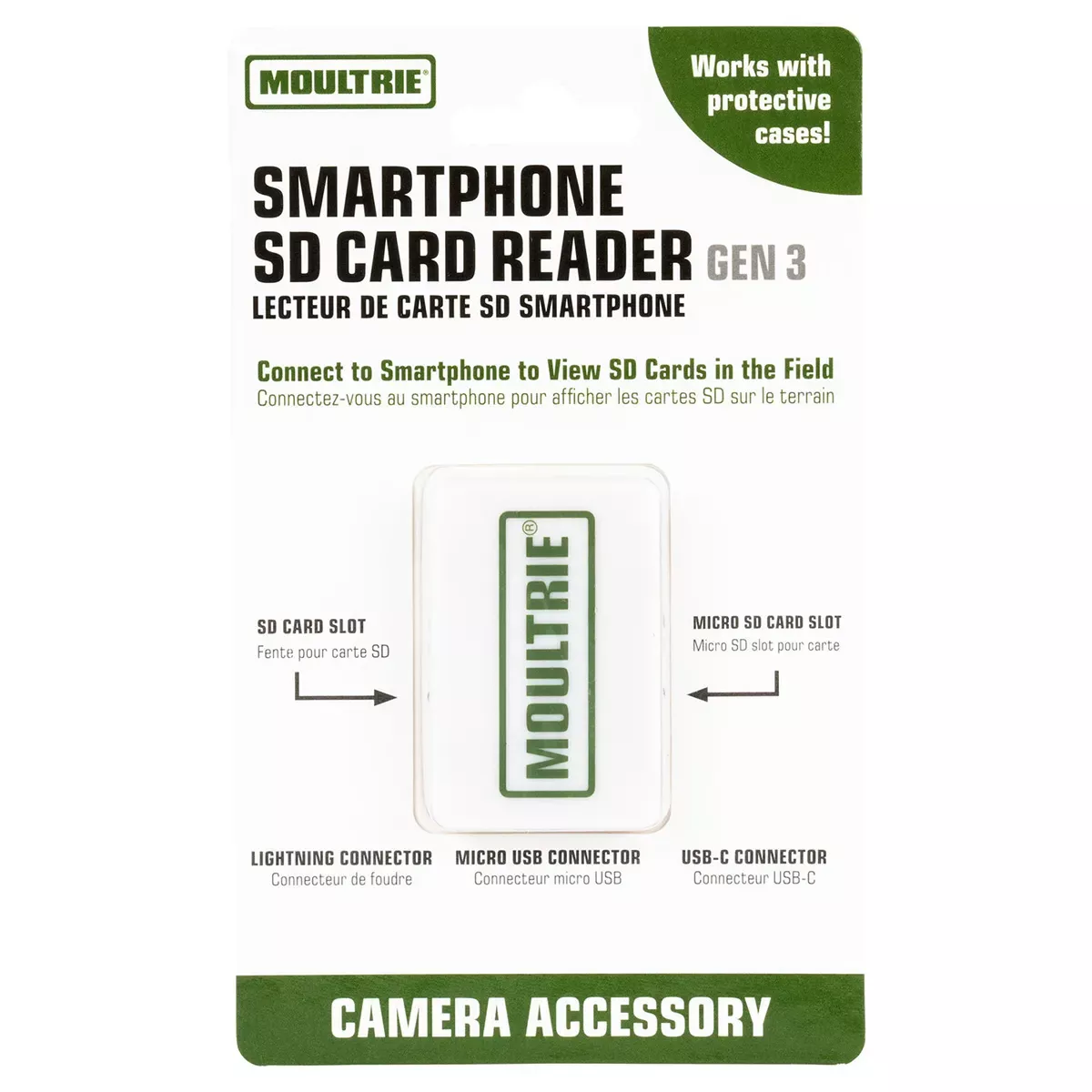 Moultrie Smartphone SD Card Reader