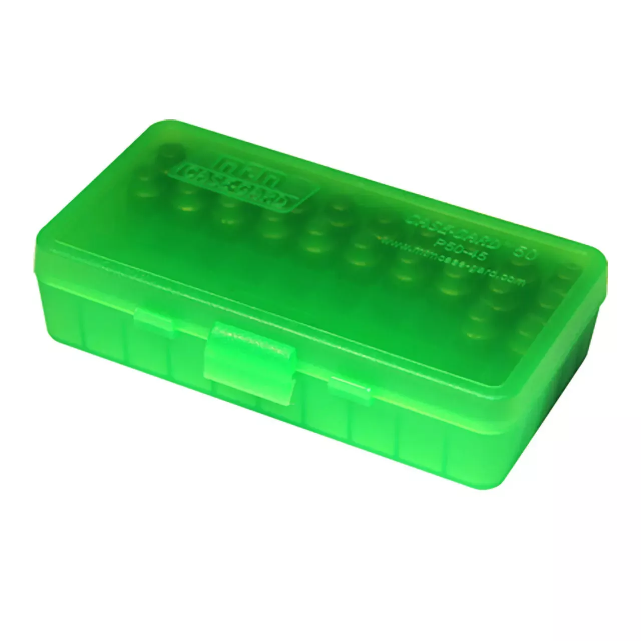 MTM Case-Gard P50 Fliptop Box Handgun .380-9mm Green