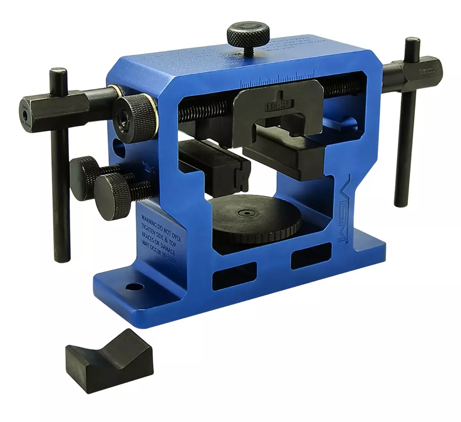 NcStar VISM Universal Pistol Front & Rear Sight Tool Steel Blue