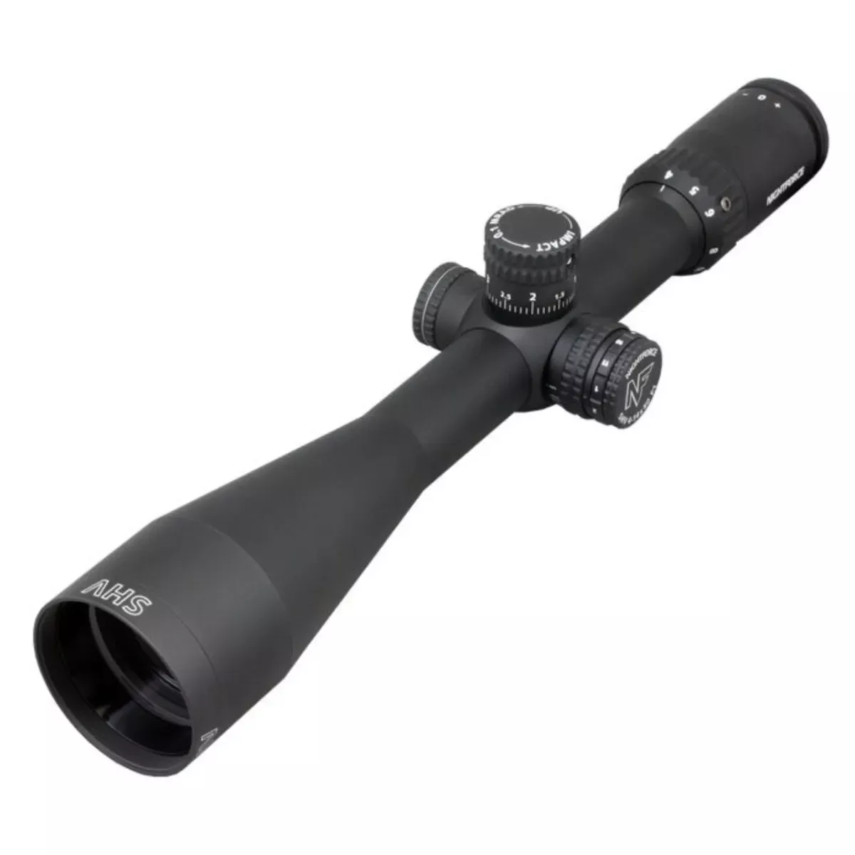 NightForce SHV 4-14x50mm F1 Riflescope .25 MOA Illuminated MOAR Reticle Matte Bl