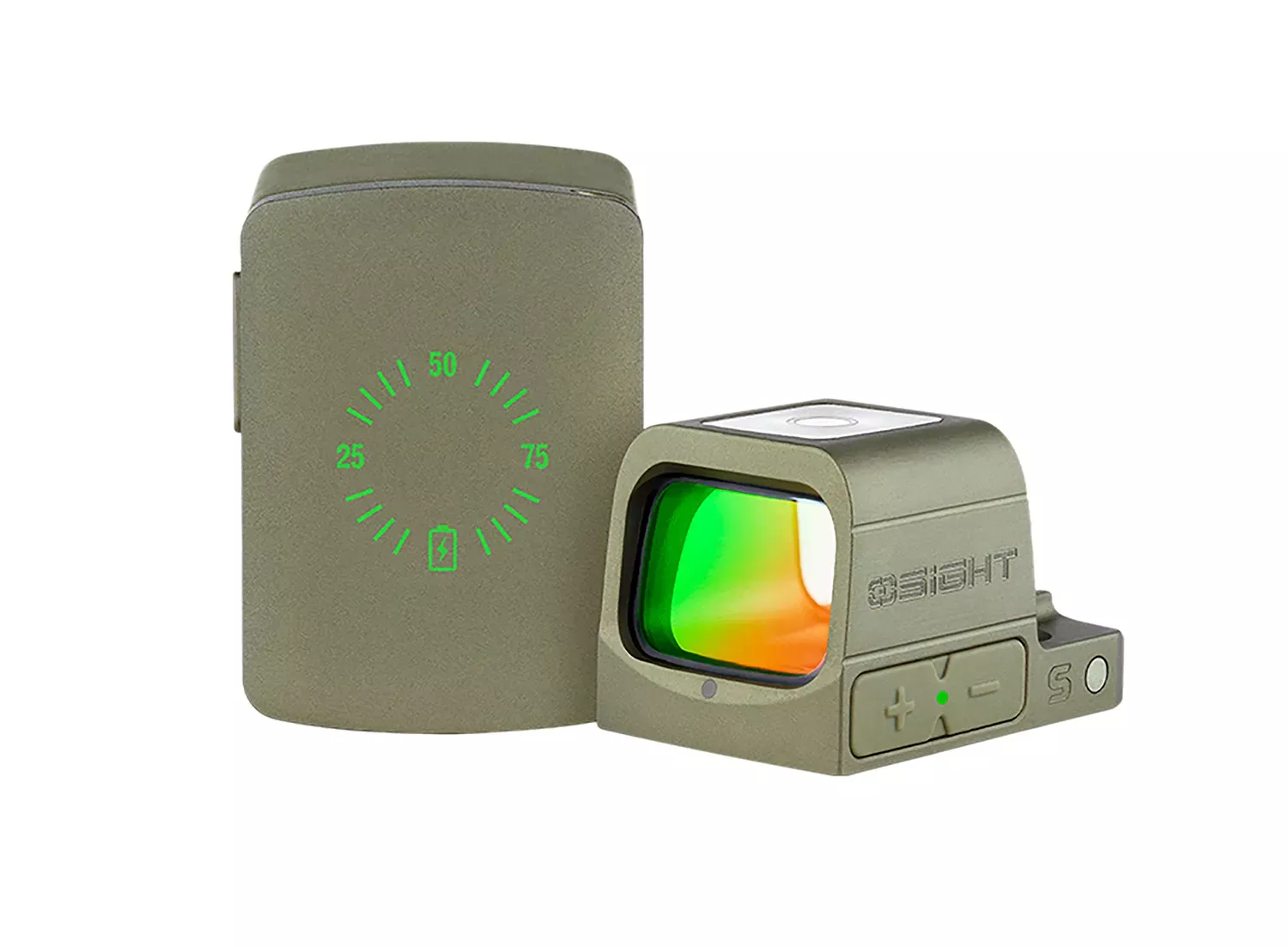 Osight OSIGHT S 1x Multi-Reticle Red Dot Reflex Sight (2 MOA Dot / 32 MOA Circle) OSIGHTOG