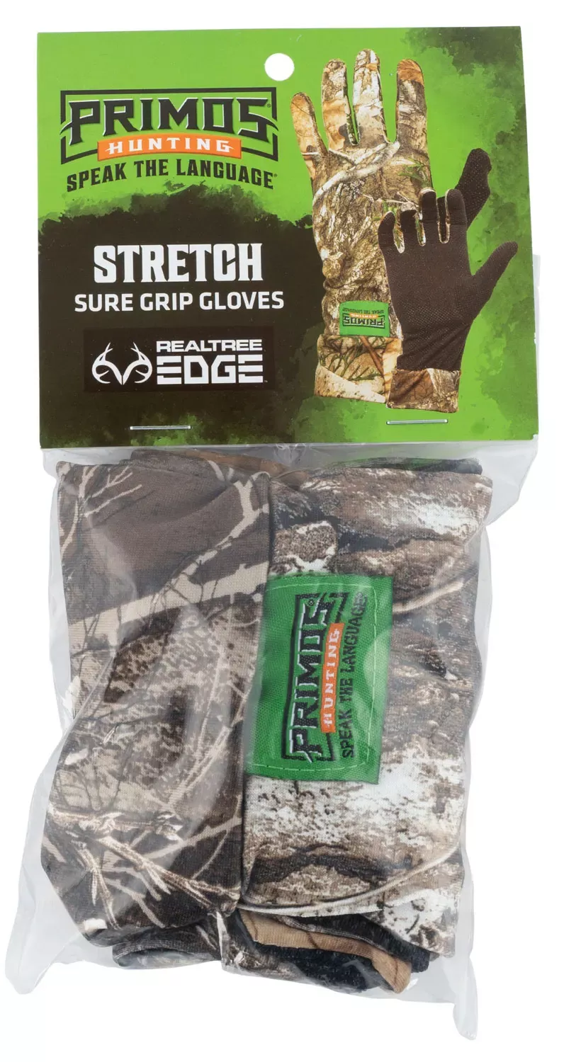 Primos Stretch Sure Grip Gloves RT Edge