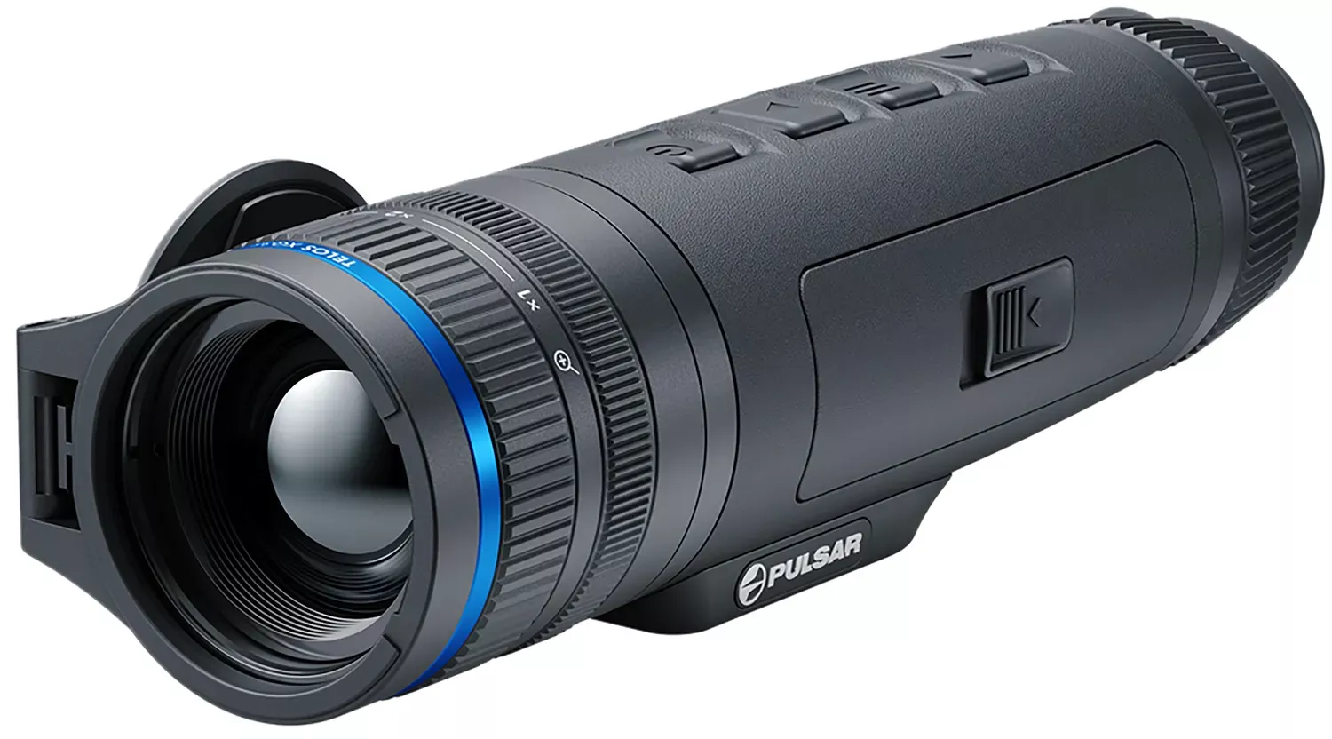 Pulsar Telos LRF XQ35 Thermal Hand Held 3-12x35mm 384×288 17 Microns Resolution 4x Zoom Black