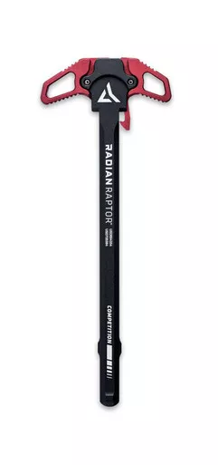 Radian Weapons Raptor Competition Charging Handle, Ambidextrous, Red Anodized