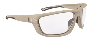 Radians DUFF13010C, Clear Lens, Tan Frame, Full Frame, Rubber Nose Piece