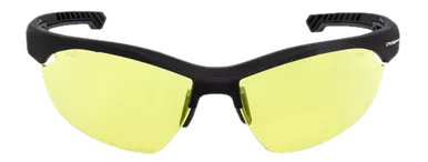 Radians XFBD1040C Ballistic Amber Lens Black Frame, Amber Lens, Black Half Frame