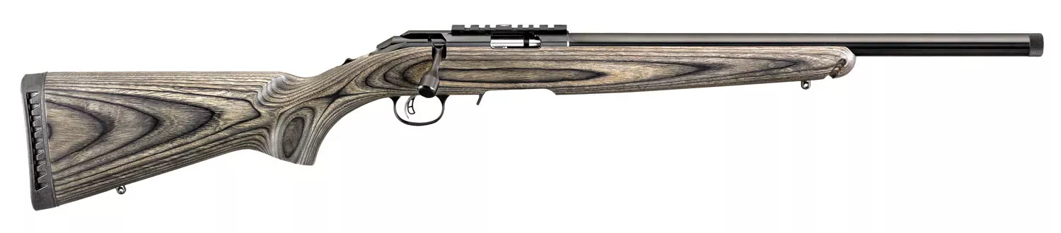 Ruger American 22 LR Target Rifle 18" bbl Black Laminate