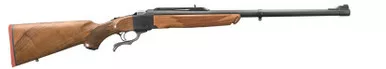 Ruger No. 1 Light Sporter, .275 Rigby, 24" Barrel, 1 Rd, Blue
