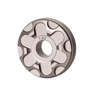 Rugged Suppressors TI Front Cap, Titanium/Teflon Finish