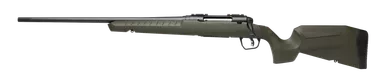 Savage Arms 32080 Axis 2270 Win 4+1 22" Matte Black Sporter Barrel, Matte Black Drilled & Tapped Steel Receiver, Fixed Green Synthetic Stock, Left Hand