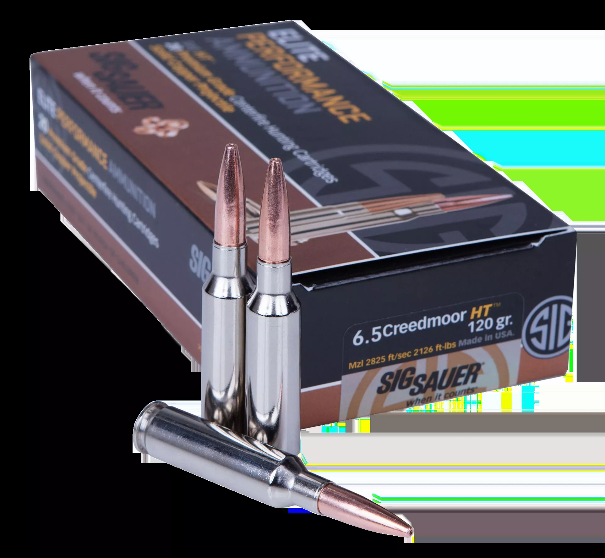 Sig Sauer Elite Copper Hunting270 Win 120 gr Copper Solid 20 Bx/ 10 Cs