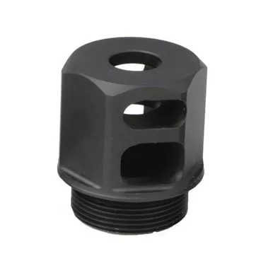 SIG Sauer SRD338 QD Muzzle Brake, Taper-Lok Fast-Attach System, Black