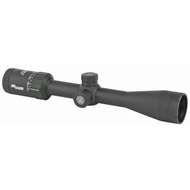 SIG Sauer WHISKEY 3, 4-12X Magnification, Black Anodized