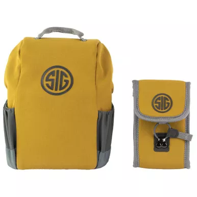 SIG ZULU BINO HARNESS/POUCH FDE MED