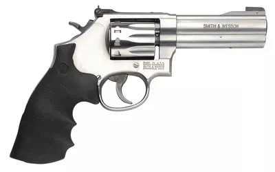 Smith & Wesson 617 .22 Long Rifle 4″ BBL Satin Stainless Adj. Sights Internal Lock 10 Rd