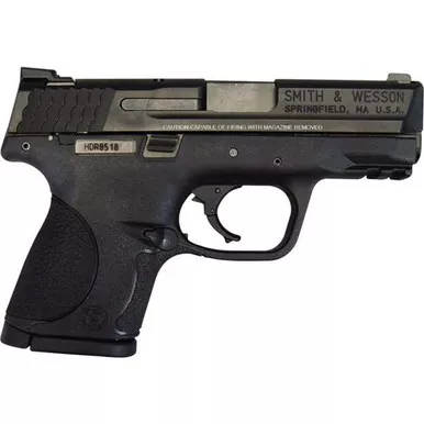 Smith & Wesson M&P9 Compact, 9MM, 3.5" Barrel, 12 Rds, Black