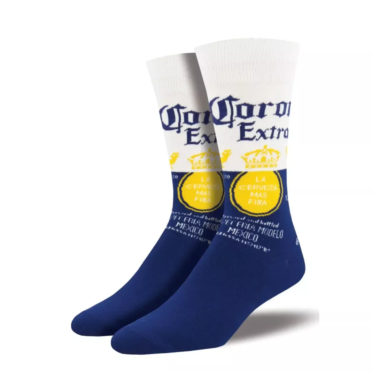 SockSmith Men's "Corona" Blue Socks