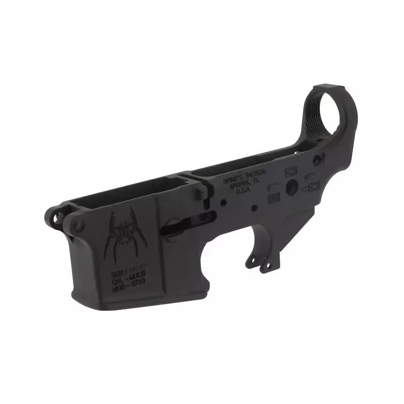 Spikes Tactical Stripped Spider AR-15 Lower Receiver STLS019CFA