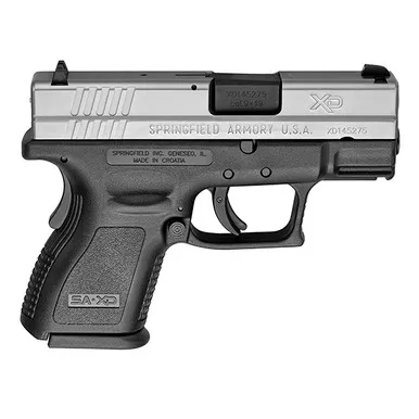 Springfield XD, 9MM, Subcompact, Essentials Bitone, CA Legal