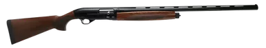 Stevens 57965 560 Field Compact 12 Gauge 3" 5+1 28", Matte Black Barrel/Rec, Turkish Walnut Stock, Fiber Optic Front Sight, Oversized Controls