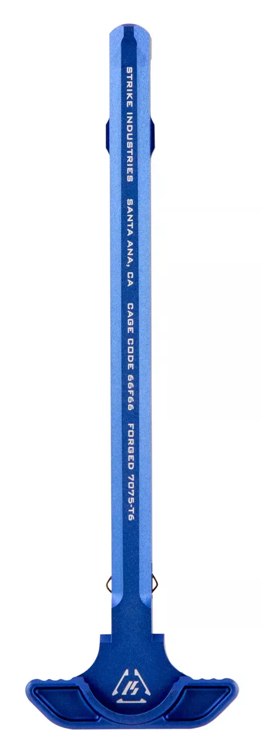 Strike Latchless Charging Handle AR-15 Blue