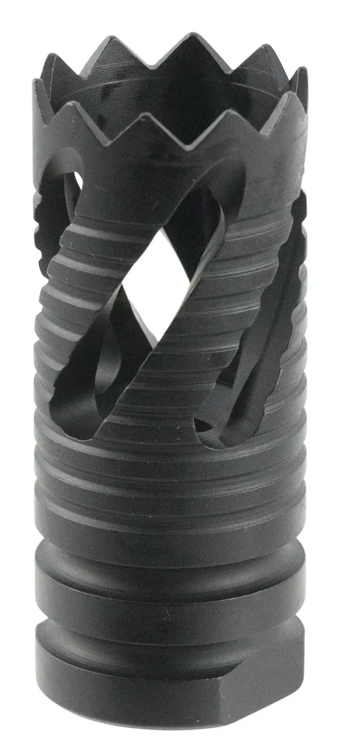 TacFire Thread Crown Muzzle Brake with 1/2"-28 tpi Threads & 2.05" OAL for 5.56x45mm NATO AR-15