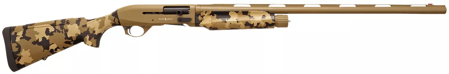 TR Imports Alpha 2 12G Bolt Action Shotgun 3" 4+1 28" Flat Dark Earth Cerakote Chrome Barrel, Old School Camo Stock A21228OS1