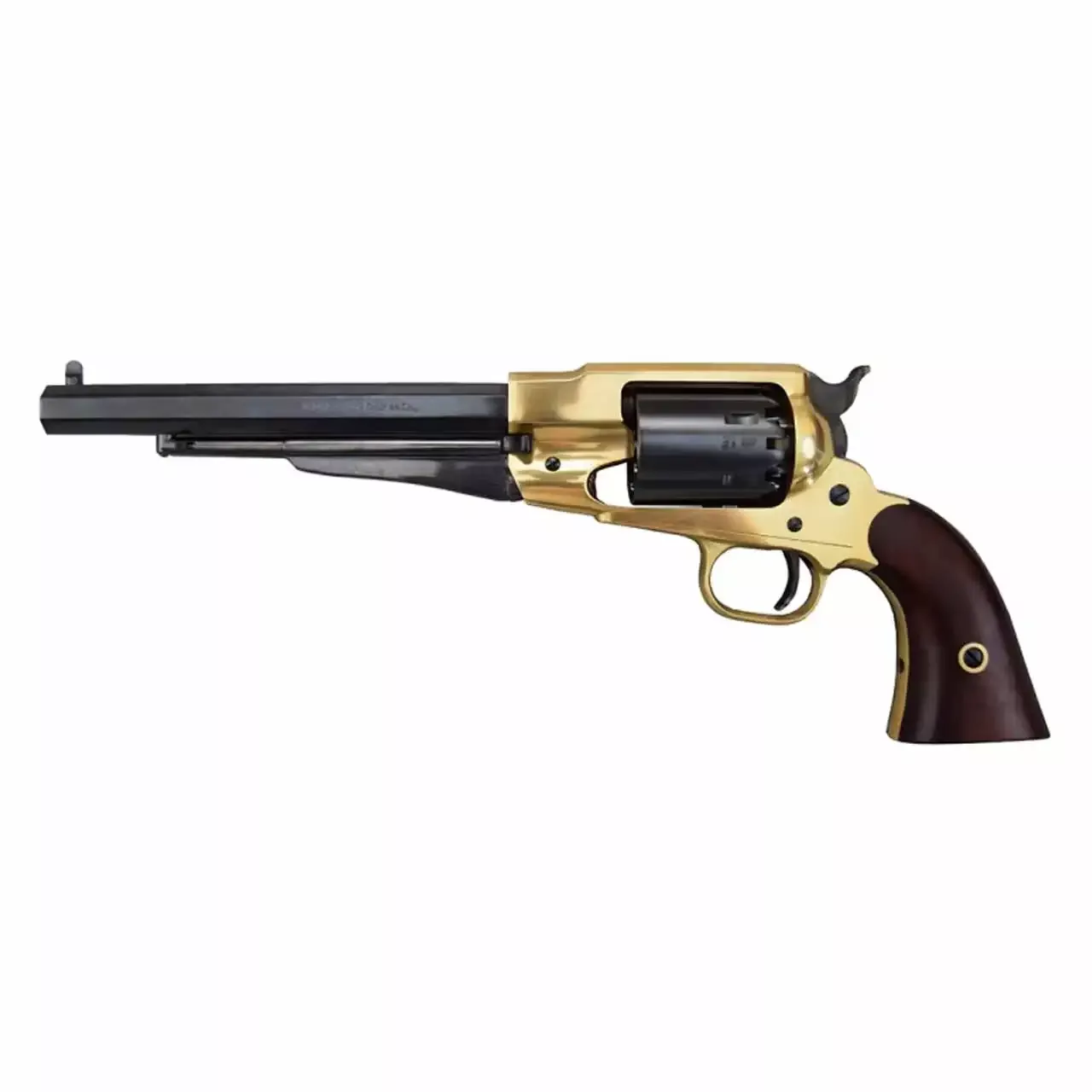 Traditions 1858 Army Walnut/Brass 44cal Revolver 8″ Octagon Barrel 6rd