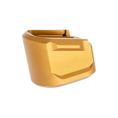 Tyrant CNC TDECHEMAGEX17GOLD, 5rd Magazine Extension, Gold Anodized