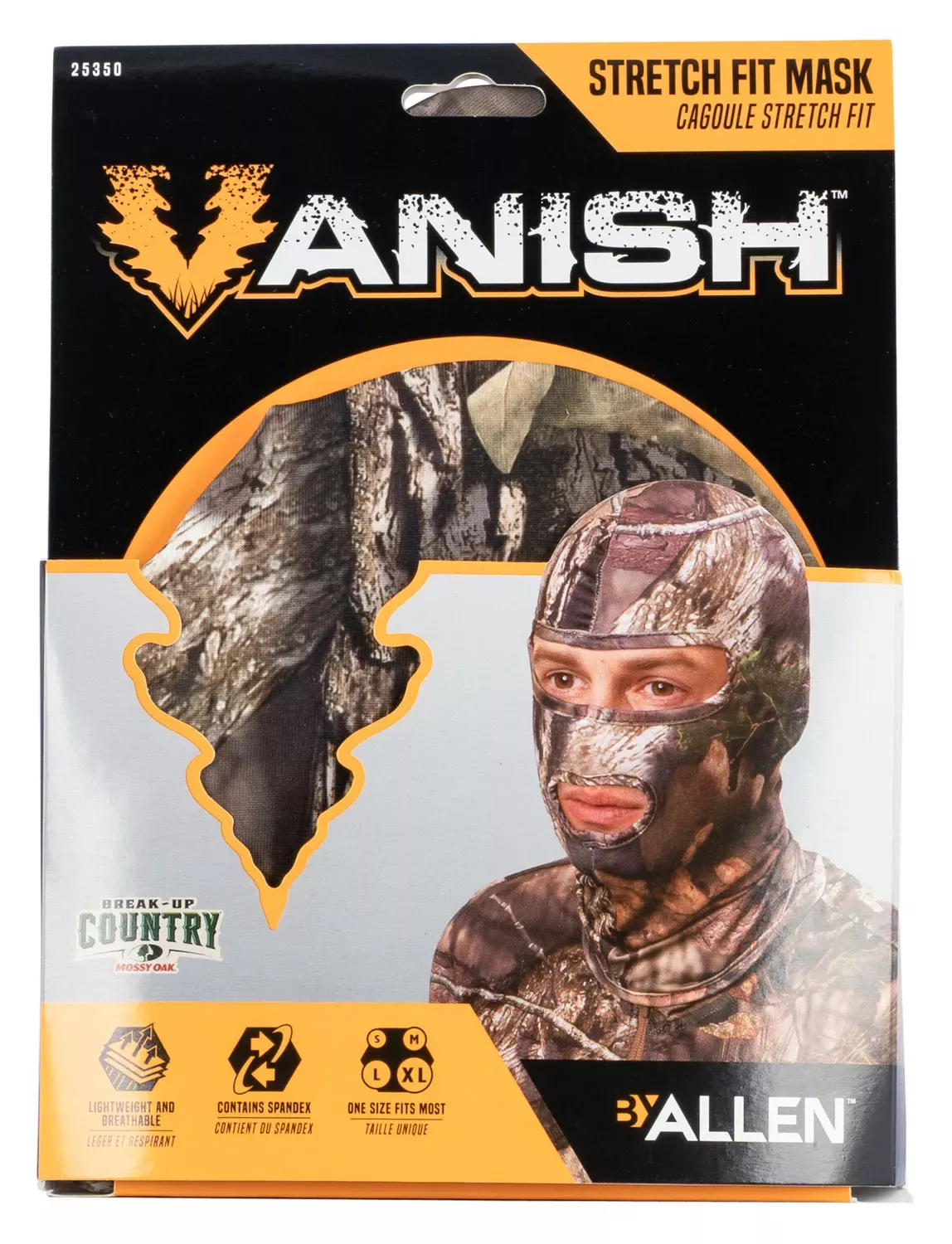 Vanish Stretch Fit Mask Mossy Oak Break-Up Country Spandex Full Face Mask OSFA