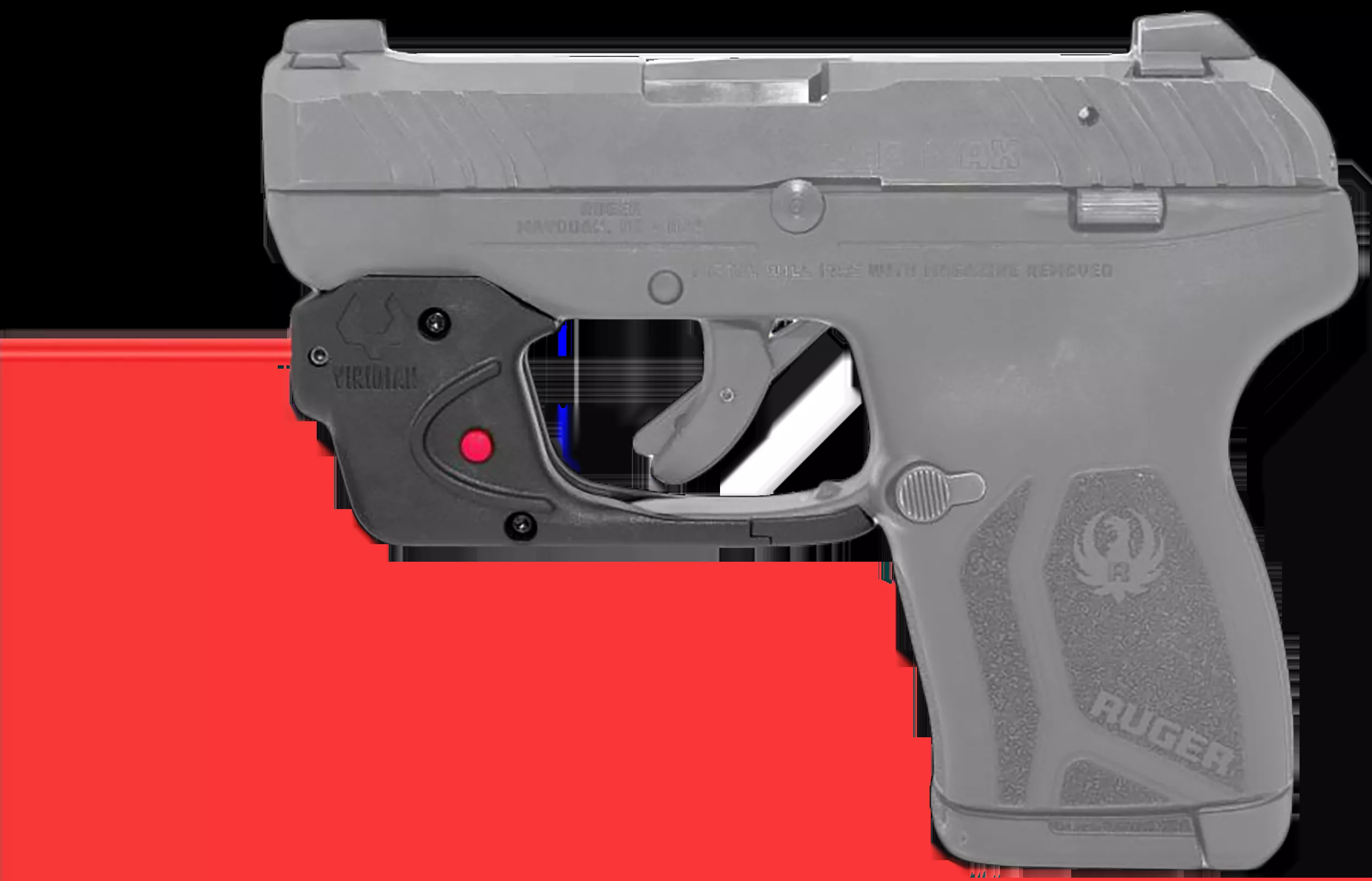 Viridian Red Laser Sight for Ruger LCP MAX E-Series Black 912-0070