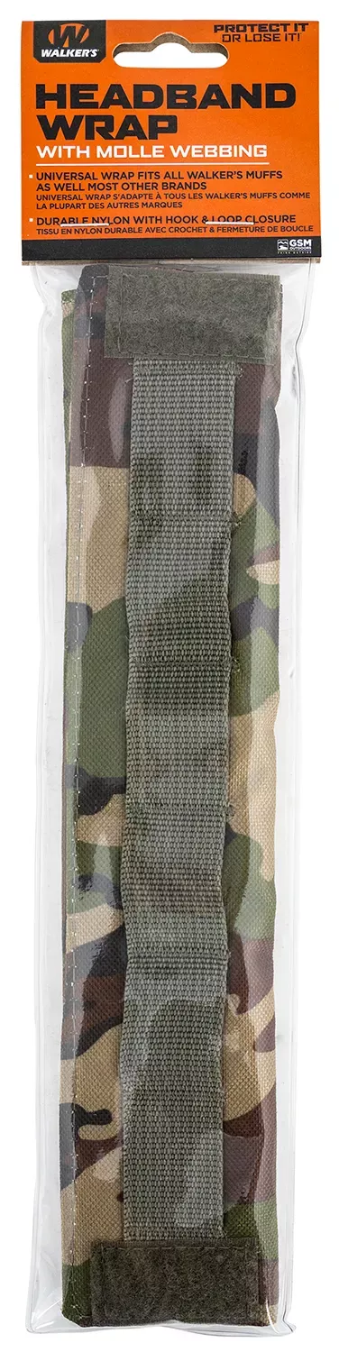 Walker’s Razor Headband Wrap Camo Velcro