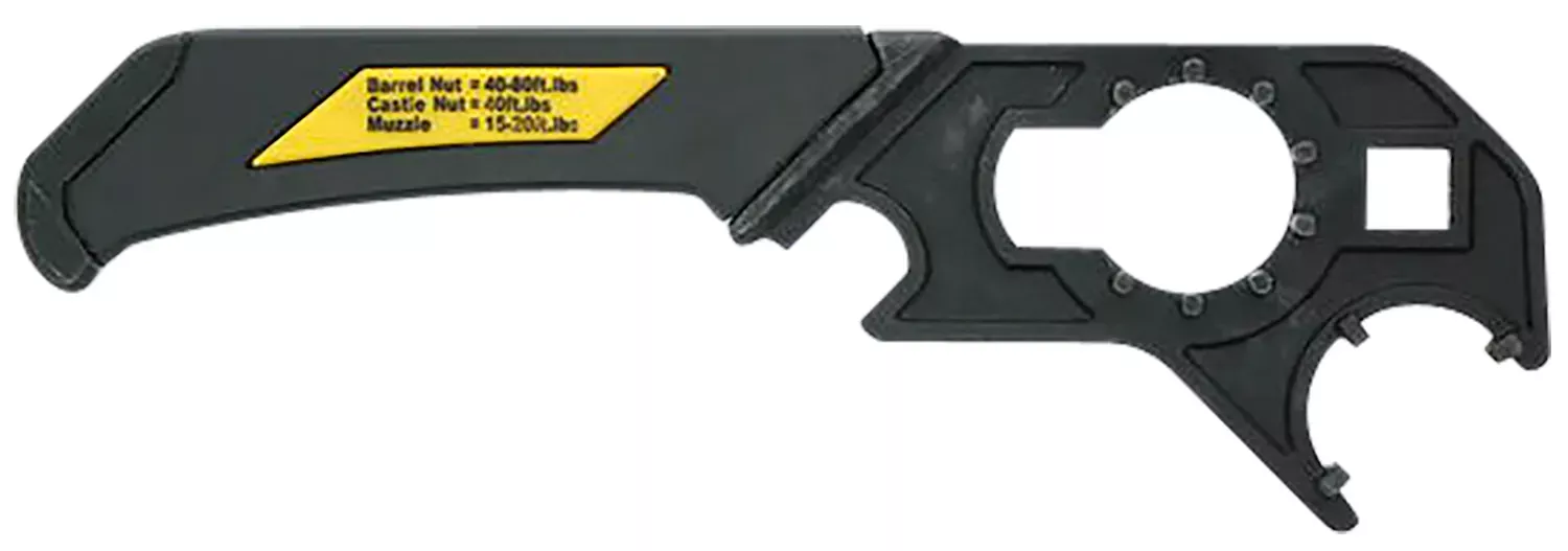 Wheeler Professional Armorer’s Wrench Black/Yellow AR Platform 1 Pieces