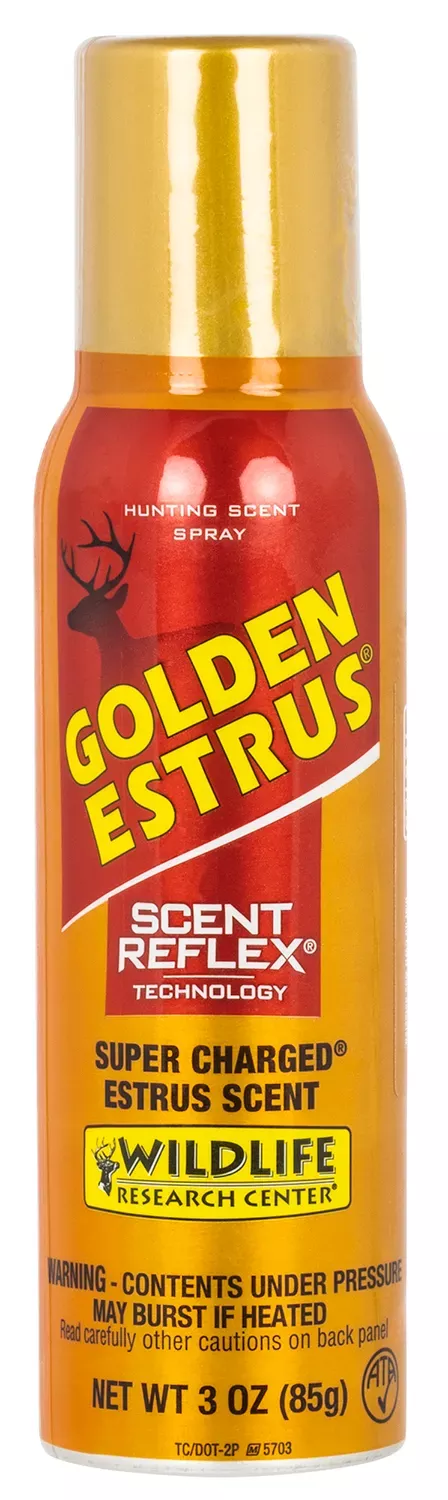 Wildlife Researc Golden Estrus Scent Reflex Deer Attractant Doe In Estrus Scent 3 oz
